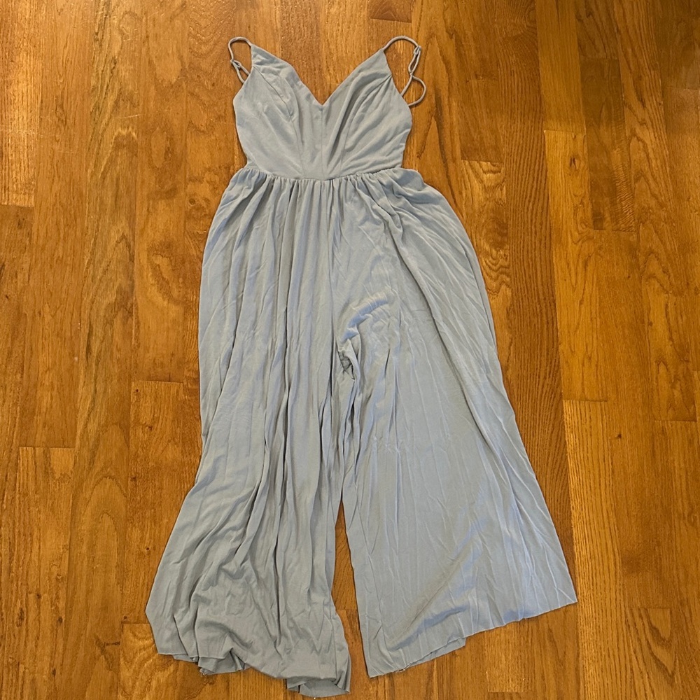 Silence and Noise Elegant Blue Jumpsuit size medium